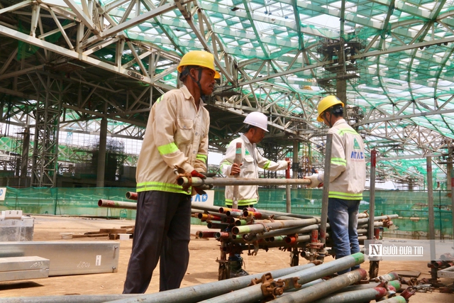 Bên trong đại công trường thi công xuyên ngày đêm của sân bay Long Thành- Ảnh 26. Bên trong đại công trường thi công xuyên ngày đêm của sân bay Long Thành- Ảnh 26.