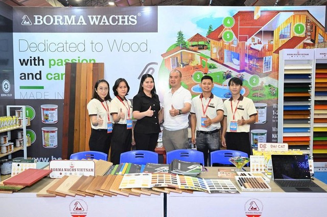 Đại Cát giới thiệu sơn gỗ Ý Borma Wachs tại Vietbuild TP.HCM 2025 - Ảnh 2.
