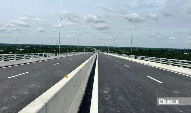 Toàn cảnh cây cầu hơn 6.800 tỷ đồng trước giờ khánh thành: Điểm nhấn hạ tầng giao thông miền Tây- Ảnh 11.