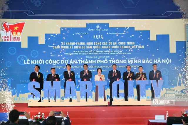 Khởi công dự án Thành phố thông minh Bắc Hà Nội - Ảnh 1.