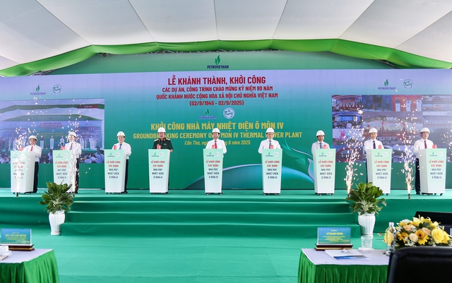 Khởi công NMNĐ Ô Môn IV – Nguồn động lực mới cho Đồng bằng sông Cửu Long - Ảnh 1.