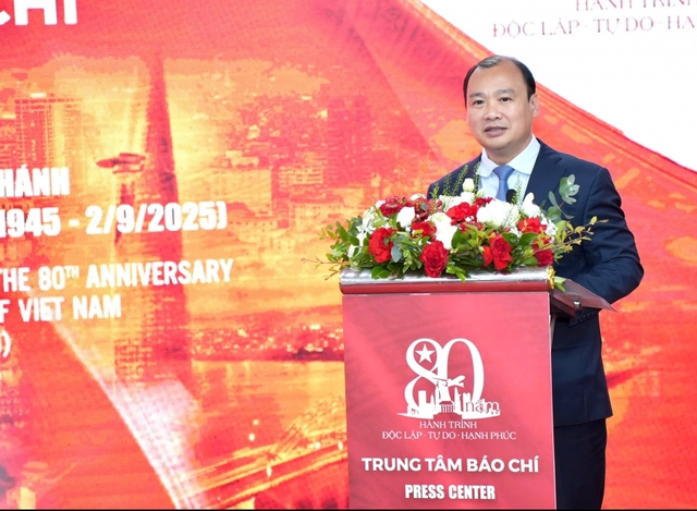 Trung tâm Báo chí mở cửa, sẵn sàng cho Triển lãm 80 năm thành tựu đất nước- Ảnh 1.