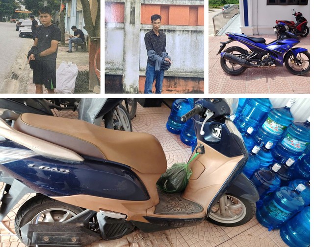 Bắt tạm giam hai đối tượng gây ra nhiều vụ trộm cắp xe máy - Ảnh 1.