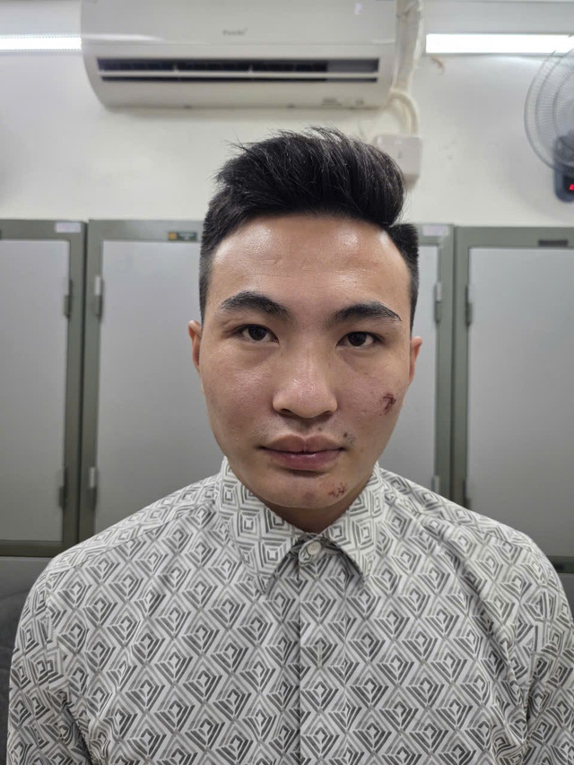 Tạm giữ hình sự thanh niên vi phạm giao thông, chống người thi hành công vụ tại chốt bảo vệ A80 - Ảnh 1.