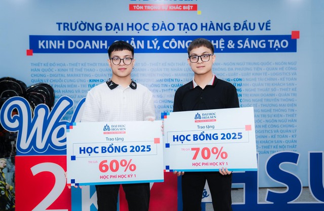 Đại học Hoa Sen cam kết học phí ổn định toàn khóa với nhiều cơ hội học bổng đến 70% - Ảnh 2.
