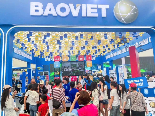 Bảo Việt tự hào là gian hàng đầu tàu kinh tế ngành bảo hiểm tham gia Triển lãm “80 năm hành trình Độc lập-Tự do-Hạnh phúc” - Ảnh 3.