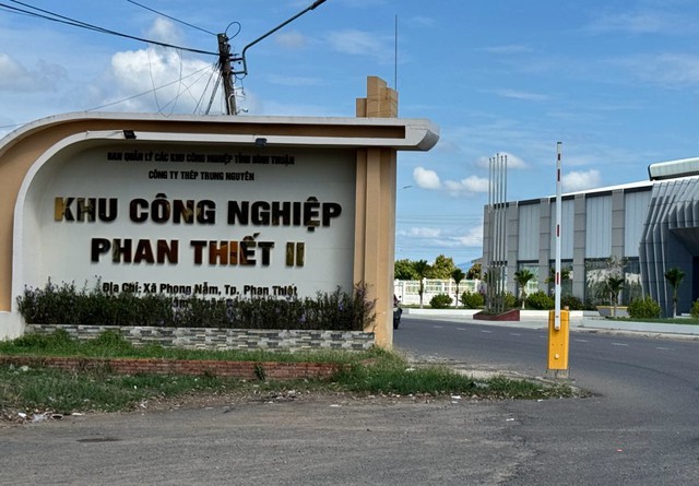 Đề nghị kiểm tra công tác bảo vệ môi trường tại KCN Phan Thiết giai đoạn 2 - Ảnh 1.