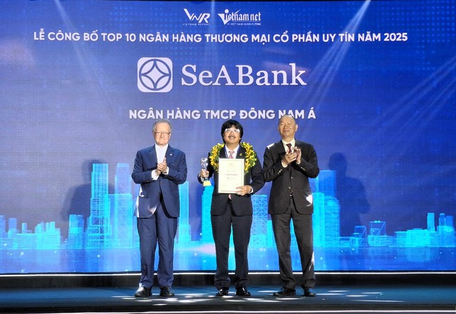 Top 10 Ngân hàng thương mại tư nhân uy tín tiếp tục gọi tên SeABank - Ảnh 1.