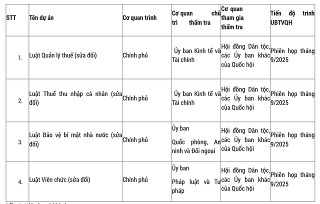 Trình Quốc hội sửa Luật Thuế thu nhập cá nhân, Luật Viên chức tại Kỳ họp thứ 10- Ảnh 2.