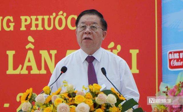 Trưởng Ban Tuyên giáo và Dân vận Trung ương dự Đại hội Đảng bộ xã Thường Phước, tỉnh Đồng Tháp - Ảnh 2.