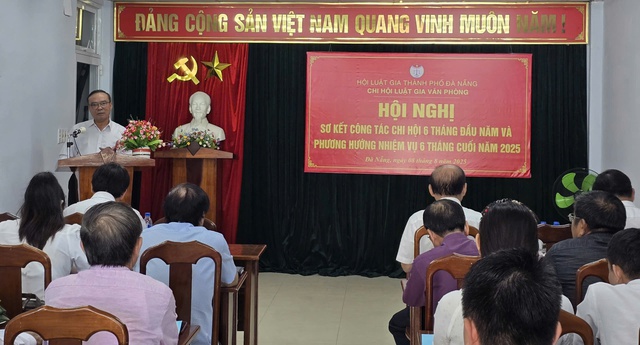 Chi hội Luật gia Văn phòng, hạt nhân chuyên môn, nòng cốt đổi mới tổ chức Hội Luật gia Đà Nẵng- Ảnh 5.
