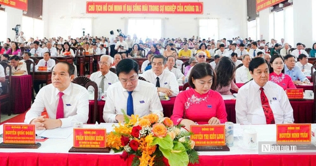 Phó Chánh án TAND tối cao Nguyễn Quốc Đoàn dự Đại hội Đảng bộ điểm ở Vĩnh Long - Ảnh 1.
