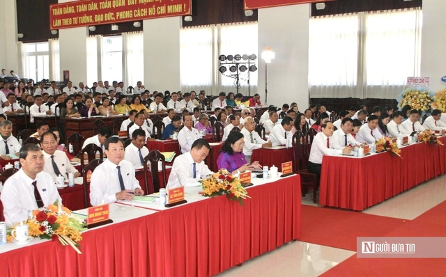 Phó Chánh án TAND tối cao Nguyễn Quốc Đoàn dự Đại hội Đảng bộ điểm ở Vĩnh Long - Ảnh 2.
