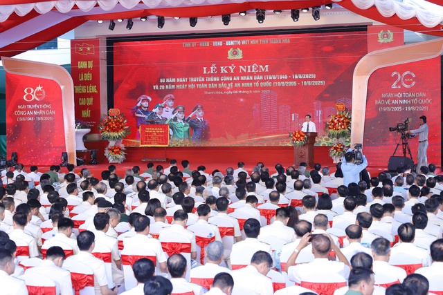 Công an đảm bảo ổn định chính trị, an ninh trật tự để Thanh Hóa phát triển   - Ảnh 2.