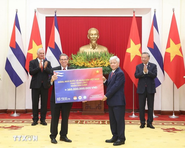 Khẳng định tầm vóc và quyết tâm nâng tầm quan hệ Việt Nam - Cuba- Ảnh 3. Khẳng định tầm vóc và quyết tâm nâng tầm quan hệ Việt Nam - Cuba- Ảnh 3.