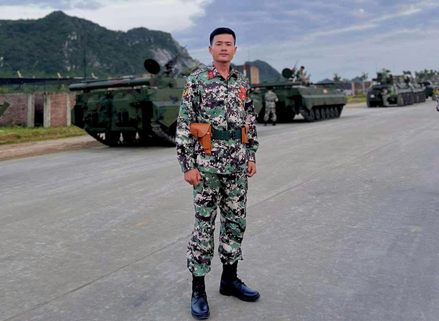 Niềm tự hào của 2 anh em ruột ở Nghệ An tham gia trong đội hình diễu binh A80- Ảnh 4. Niềm tự hào của 2 anh em ruột ở Nghệ An tham gia trong đội hình diễu binh A80- Ảnh 4.