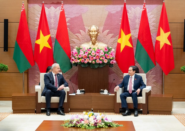 Chủ tịch Quốc hội Trần Thanh Mẫn tiếp Chủ tịch Hạ viện Belarus- Ảnh 3. Chủ tịch Quốc hội Trần Thanh Mẫn tiếp Chủ tịch Hạ viện Belarus- Ảnh 3.