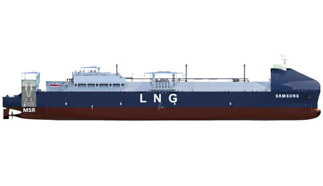 “Đèn xanh” đã bật cho tàu chở LNG chạy bằng năng lượng hạt nhân đầu tiên trên thế giới - Ảnh 1.