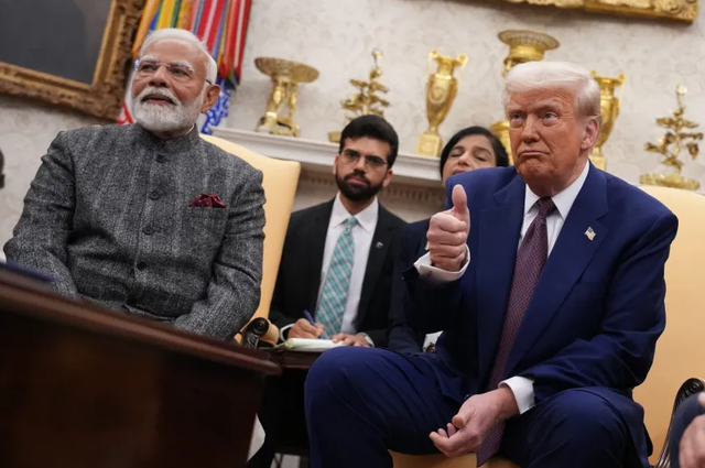 Gọi ông Modi là “người bạn rất tốt”, ông Trump xoa dịu Ấn Độ sau căng thẳng về thuế quan - Ảnh 1.