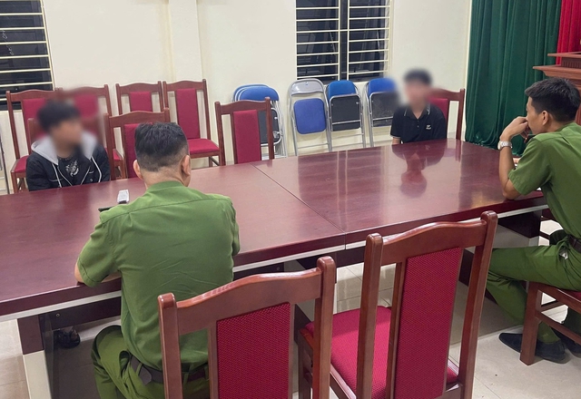 Ngăn chặn 2 học sinh bị dụ dỗ bỏ học đi làm thuê với mức lương cao - Ảnh 1.