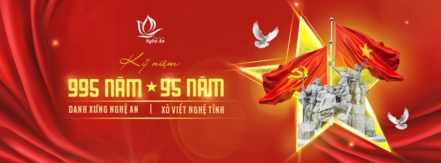 Ngọn lửa cách mạng Xô Viết Nghệ Tĩnh được tái hiện bằng nghệ thuật 3D mapping hiện đại - Ảnh 1.