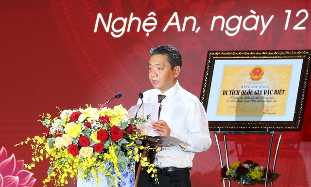 Đặc sắc lễ Kỷ niệm 995 năm danh xưng Nghệ An và 95 năm Xô viết Nghệ Tĩnh- Ảnh 2. Đặc sắc lễ Kỷ niệm 995 năm danh xưng Nghệ An và 95 năm Xô viết Nghệ Tĩnh- Ảnh 2.