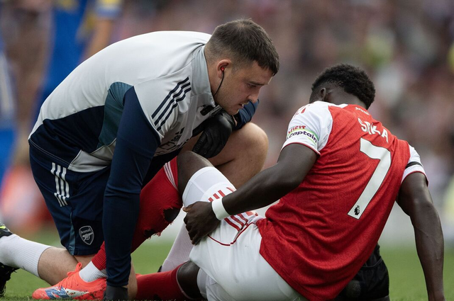 Arsenal trở lại Ngoại hạng Anh mà không có Saka - Ảnh 1. Arsenal trở lại Ngoại hạng Anh mà không có Saka - Ảnh 1.