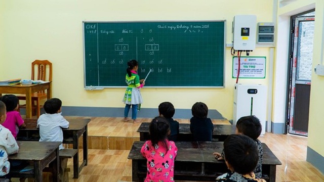 Intech Solar tài trợ hệ thống điện năng lượng mặt trời cho điểm trường khó khăn Tuyên Quang - Ảnh 3.