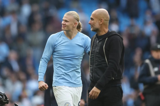 Pep Guardiola đưa ra lời cảnh báo về Haaland trước trận đại chiến với Arsenal - Ảnh 2. Pep Guardiola đưa ra lời cảnh báo về Haaland trước trận đại chiến với Arsenal - Ảnh 2.