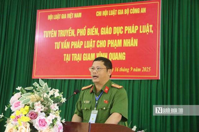Chi hội Luật gia Bộ Công an tiếp thêm niềm tin pháp lý cho người lầm lỡ- Ảnh 11.