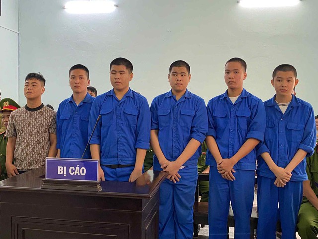 Gây ra 5 vụ cướp tài sản trong đêm, 6 nam thanh lĩnh án- Ảnh 1.