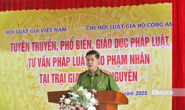 Chi hội Luật gia Bộ Công an phối hợp đẩy mạnh tư vấn pháp luật cho phạm nhân- Ảnh 5.