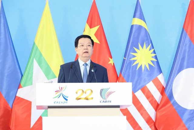 Phó Thủ tướng Mai Văn Chính nhấn mạnh 3 đề xuất hợp tác Trung Quốc - ASEAN - Ảnh 1.