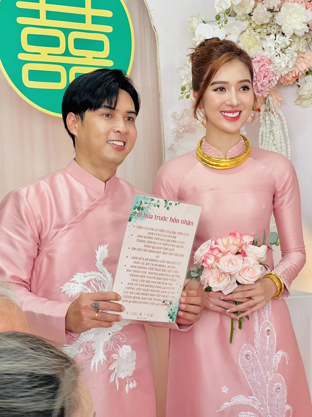 Khoảnh khắc lãng mạn của Hồ Quang Hiếu và Tuệ Như trong ngày trọng đại  - Ảnh 12.