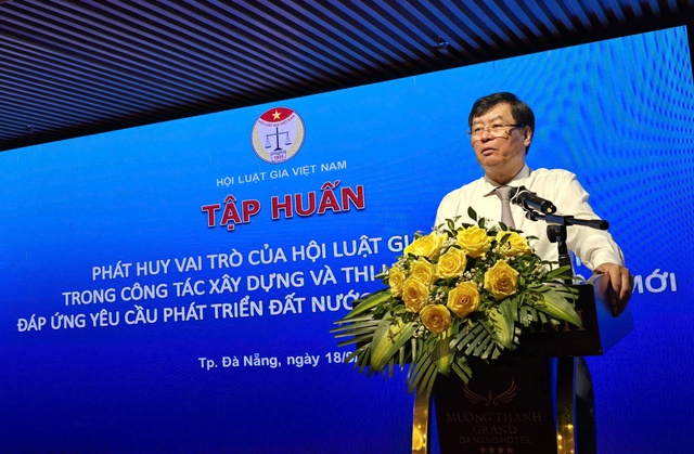 Phó Chủ tịch Thường trực Hội Luật gia: Toàn hệ thống Hội đang chuyển mình mạnh mẽ để lan tỏa Nghị quyết 66- Ảnh 1.
