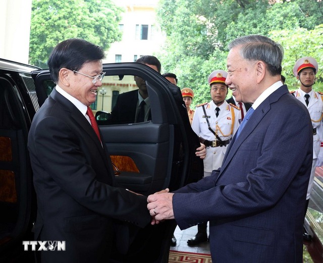 Thành tựu 80 năm của Việt Nam cũng là thành tựu chung của quan hệ Việt - Lào- Ảnh 1. Thành tựu 80 năm của Việt Nam cũng là thành tựu chung của quan hệ Việt - Lào- Ảnh 1.