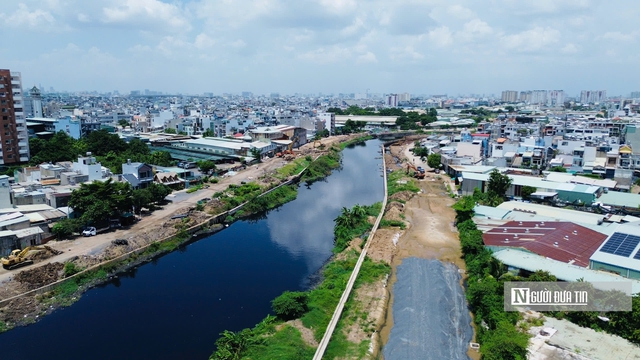 Dự án 9.000 tỷ cải tạo kênh Tham Lương khó về đích năm 2025- Ảnh 2. Dự án 9.000 tỷ cải tạo kênh Tham Lương khó về đích năm 2025- Ảnh 2.