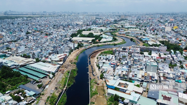 Dự án 9.000 tỷ cải tạo kênh Tham Lương khó về đích năm 2025- Ảnh 3. Dự án 9.000 tỷ cải tạo kênh Tham Lương khó về đích năm 2025- Ảnh 3.
