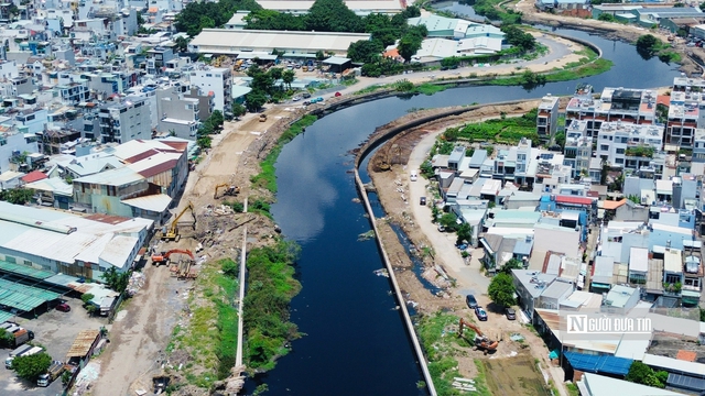 Dự án 9.000 tỷ cải tạo kênh Tham Lương khó về đích năm 2025- Ảnh 4. Dự án 9.000 tỷ cải tạo kênh Tham Lương khó về đích năm 2025- Ảnh 4.