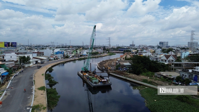 Dự án 9.000 tỷ cải tạo kênh Tham Lương khó về đích năm 2025- Ảnh 15. Dự án 9.000 tỷ cải tạo kênh Tham Lương khó về đích năm 2025- Ảnh 15.