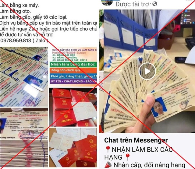 Cảnh giác với hành vi mua bán giấy tờ giả qua mạng xã hội và lợi dụng dịch vụ bưu chính để vận chuyển- Ảnh 1.