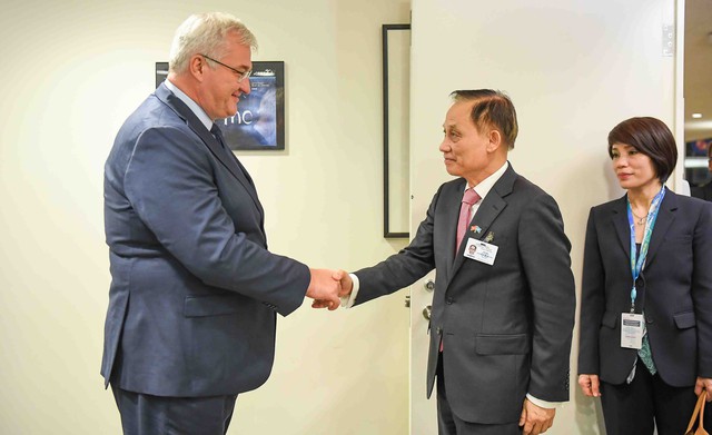 Quyền Bộ trưởng Ngoại giao Lê Hoài Trung: Việt Nam là bạn của cả Nga và Ukraine- Ảnh 1.