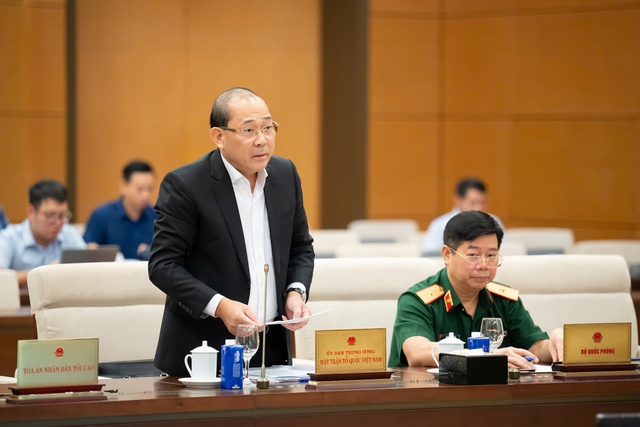 Thông qua Nghị quyết ban hành Quy chế tổ chức và hoạt động của Đoàn Hội thẩm - Ảnh 1.