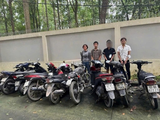 Đồng Nai: Triệt phá nhóm đối tượng chuyên trộm cắp xe máy - Ảnh 2.