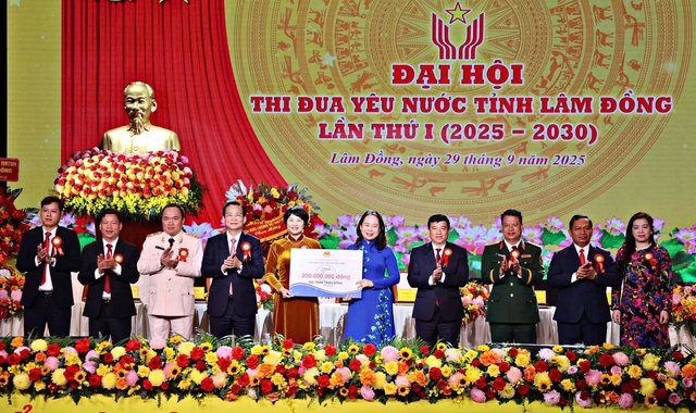 Phó Chủ tịch nước Võ Thị Ánh Xuân: Thi đua yêu nước ở Lâm Đồng chú ý đặc điểm văn hóa các dân tộc thiểu số - Ảnh 6.
