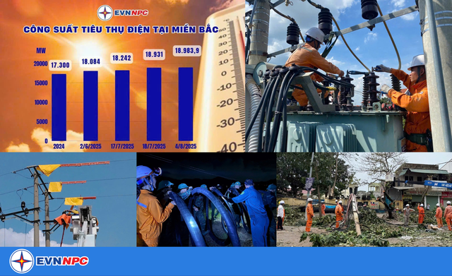 Dân hỏi "thời tiết mát mẻ sao hóa đơn điện vẫn cao", EVNNPC cho rằng miền Bắc không hề “dễ chịu” - Ảnh 1.