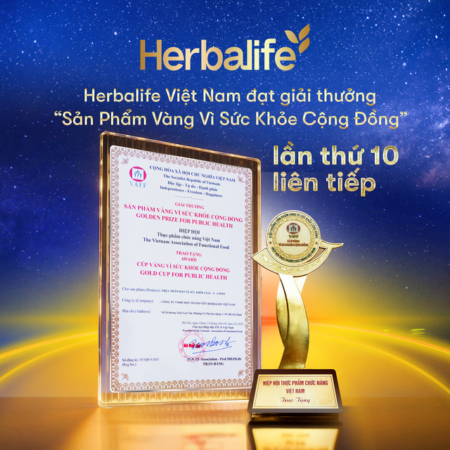 Cam kết của Herbalife đối với sức khỏe và thể chất thông qua các sản phẩm dinh dưỡng chất lượng - Ảnh 3.