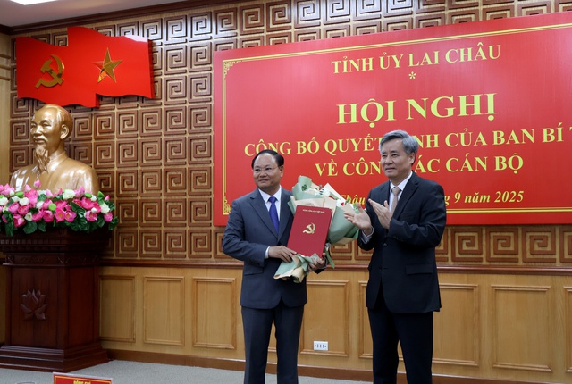 Ông Lê Minh Ngân giữ chức Phó Bí thư Thường trực Tỉnh ủy Lai Châu - Ảnh 1. Ông Lê Minh Ngân giữ chức Phó Bí thư Thường trực Tỉnh ủy Lai Châu - Ảnh 1.