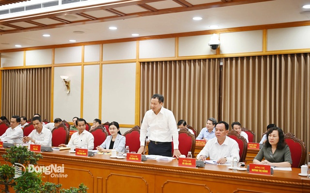 Bộ Chính trị cho ý kiến dự thảo văn kiện Đại hội Đảng bộ tỉnh Đồng Nai - Ảnh 2.
