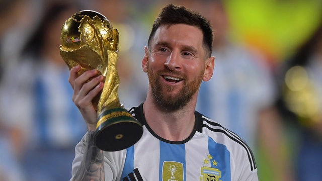 Di Maria tin rằng Messi vẫn chưa giải nghệ dù úp mở khả năng chia tay đội tuyển- Ảnh 1. Di Maria tin rằng Messi vẫn chưa giải nghệ dù úp mở khả năng chia tay đội tuyển- Ảnh 1.